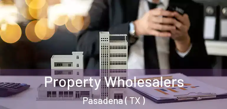  Property Wholesalers Pasadena ( TX )